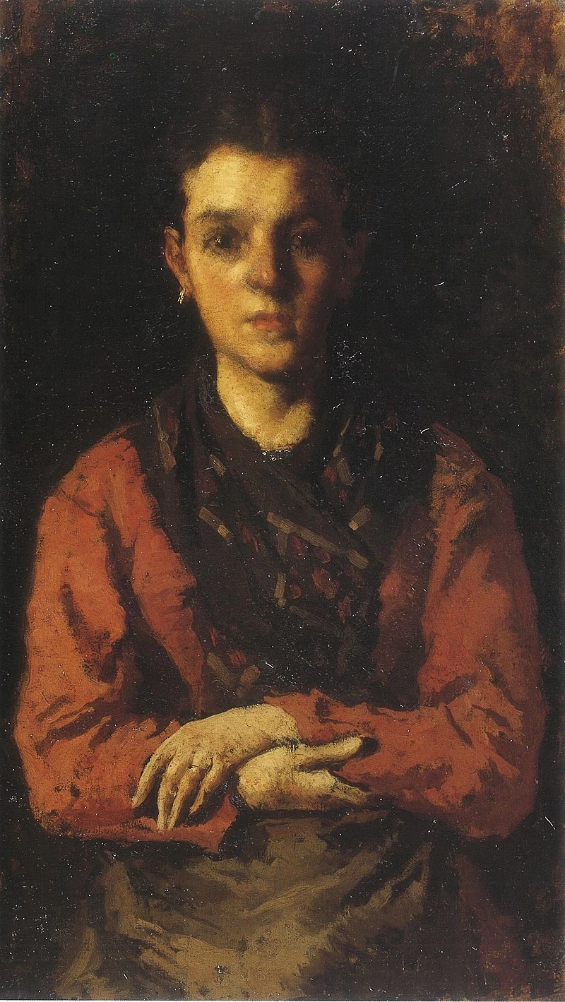  105-Francesco Filippini-Ritratto della madre Silvia Signoria-Musei Civici Santa Giulia-Brescia 